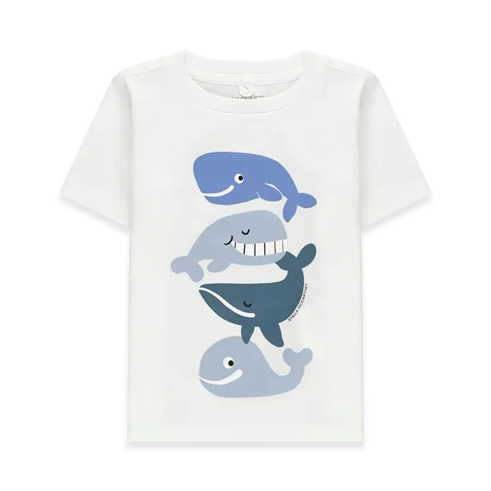 STELLA McCARTNEY Kids T-Shirts "White"
