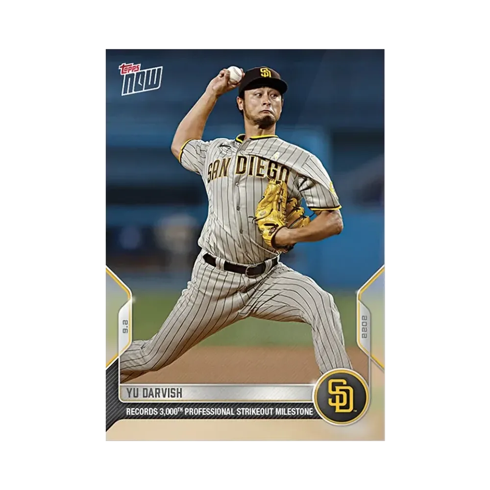 ダルビッシュ有 [829](2022 MLB トップスナウ JPカード)