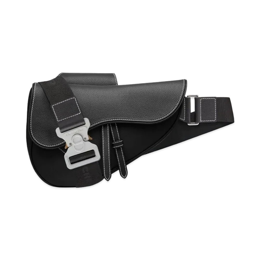 Dior Saddle Bag Grained Calfskin "Black"