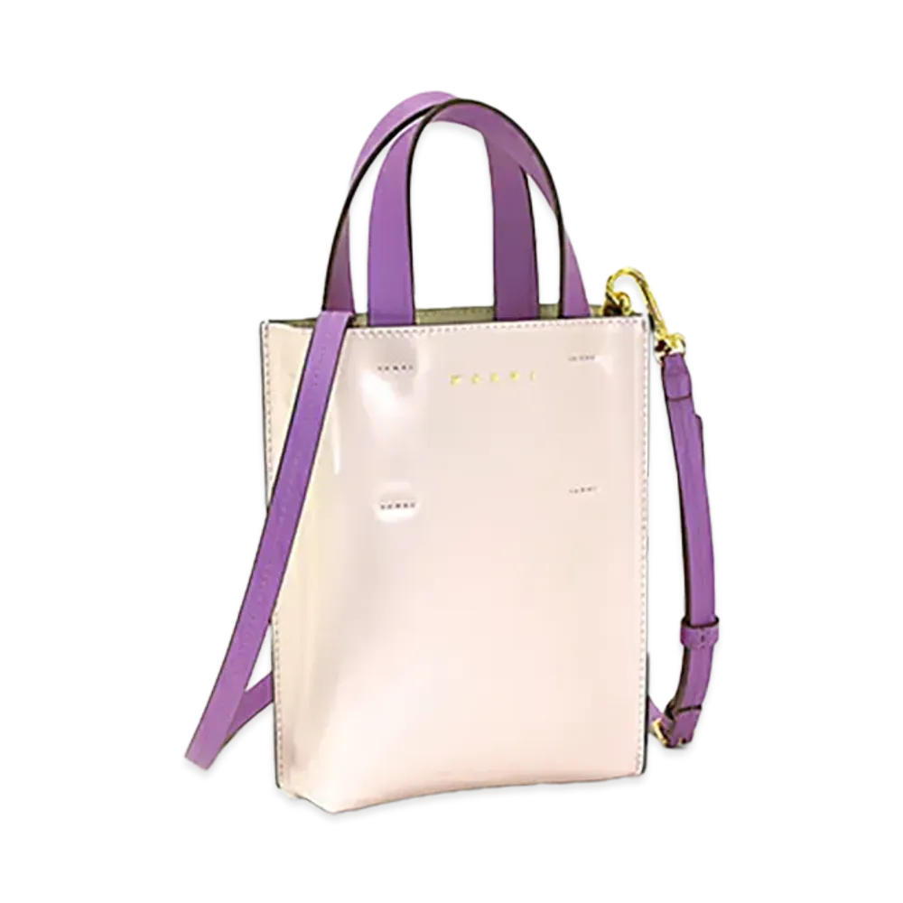 MARNI Women's 2WAY Museo "Quartz/Orchid/Thistle Purple"