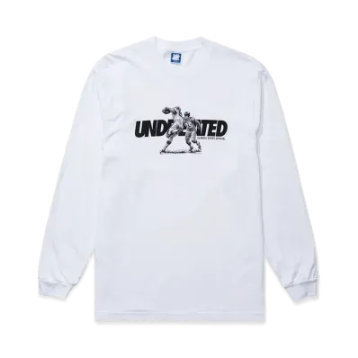 UNDEFEATED RIGER TACKLE L/S TEE - 80269 "Gray"