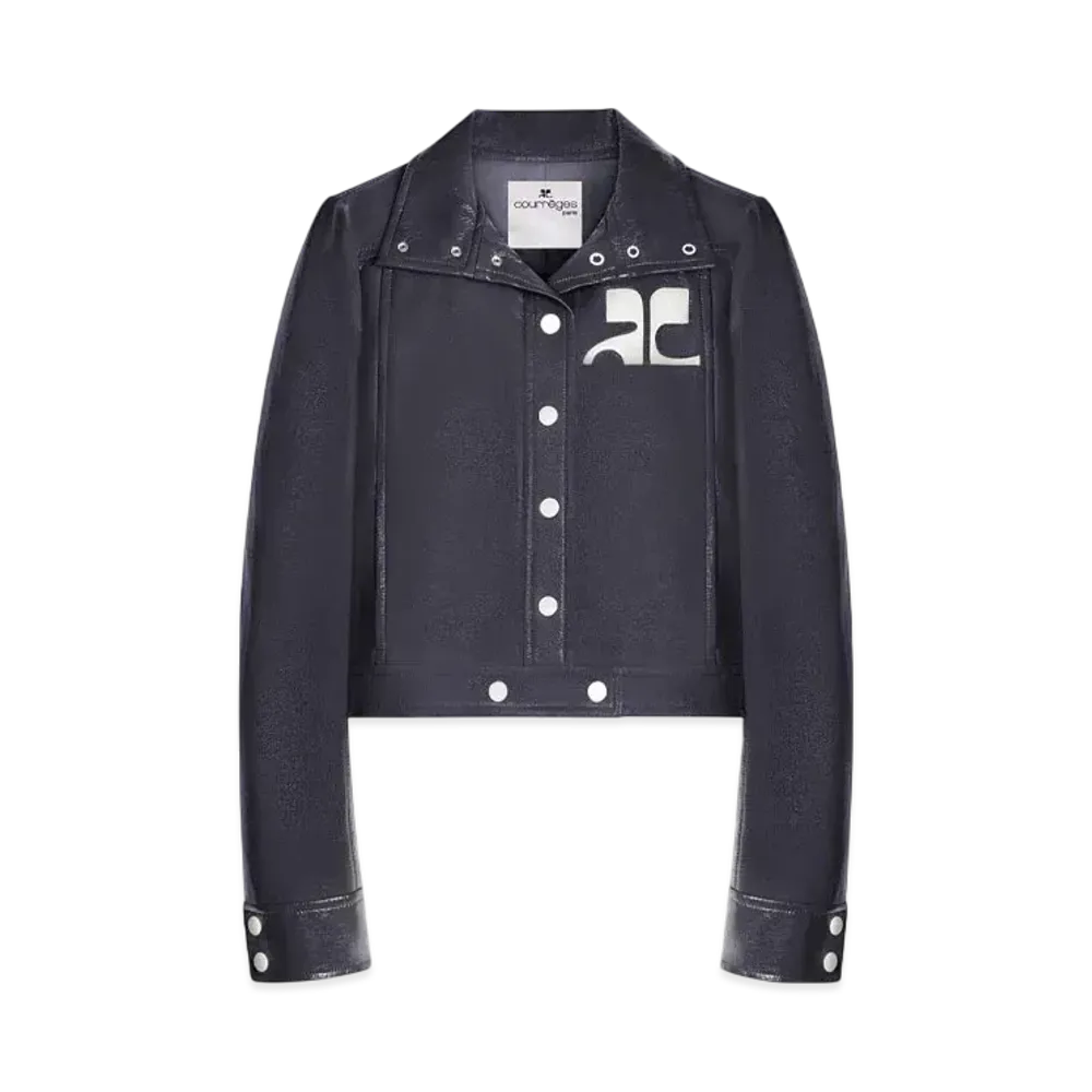 Courreges Reedition Vinyl Jacket "Denim"