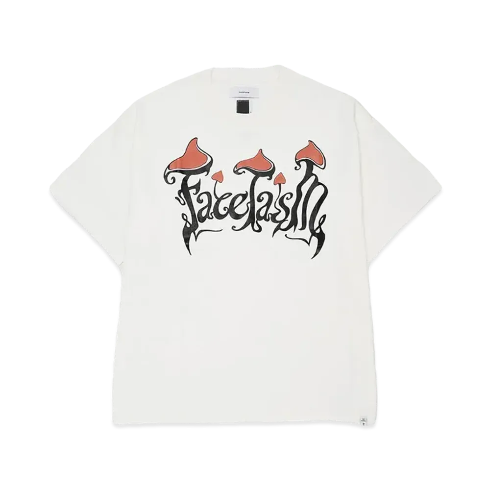 FACETASM MUSHROOM TEE "WHITE"