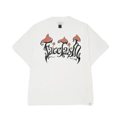 FACETASM MUSHROOM TEE "WHITE"