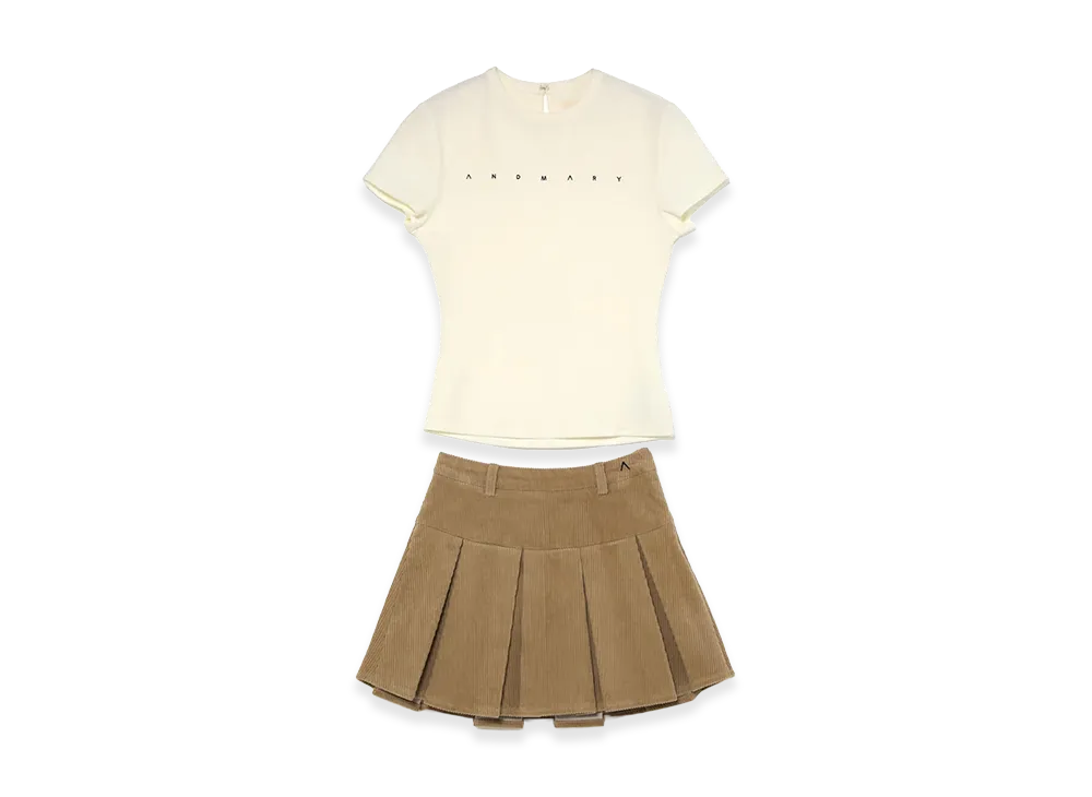 ANDMARY Women's Rian Girls Set Up "White"