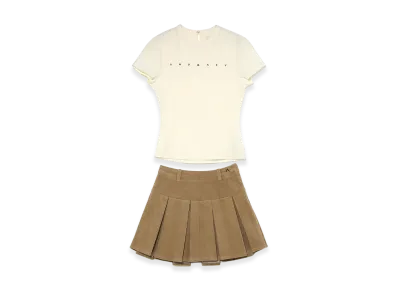 ANDMARY Women's Rian Girls Set Up "White"