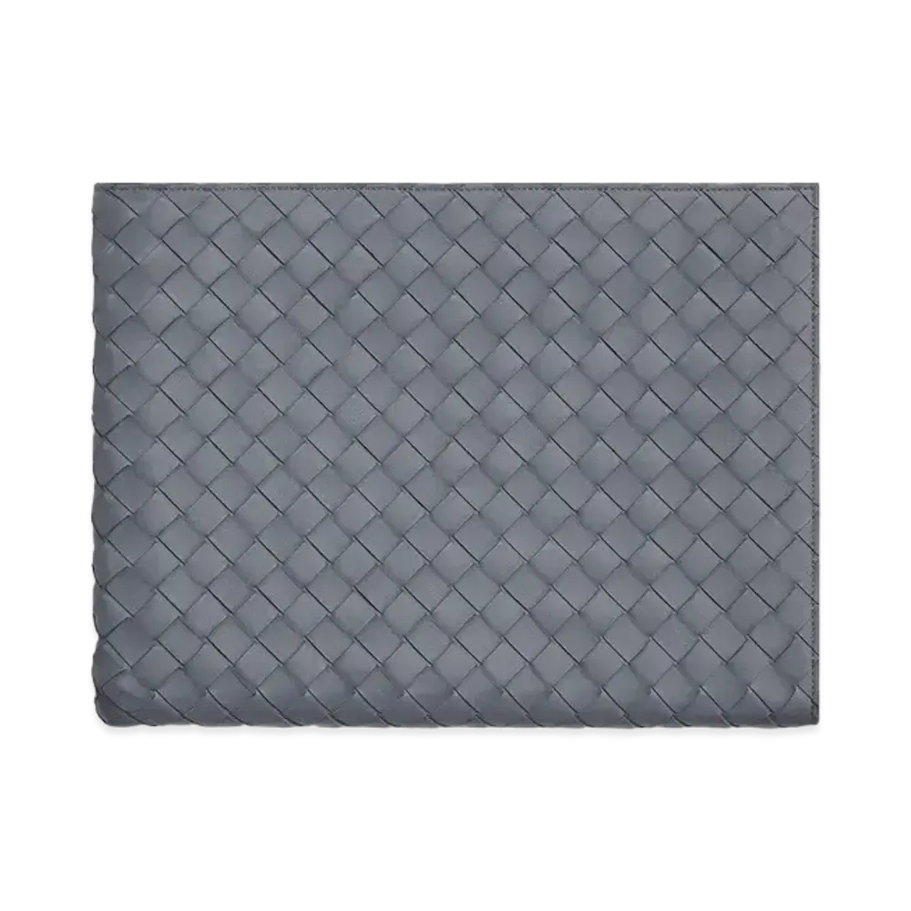 Bottega Veneta Half-Zip Pouch "Thunder"