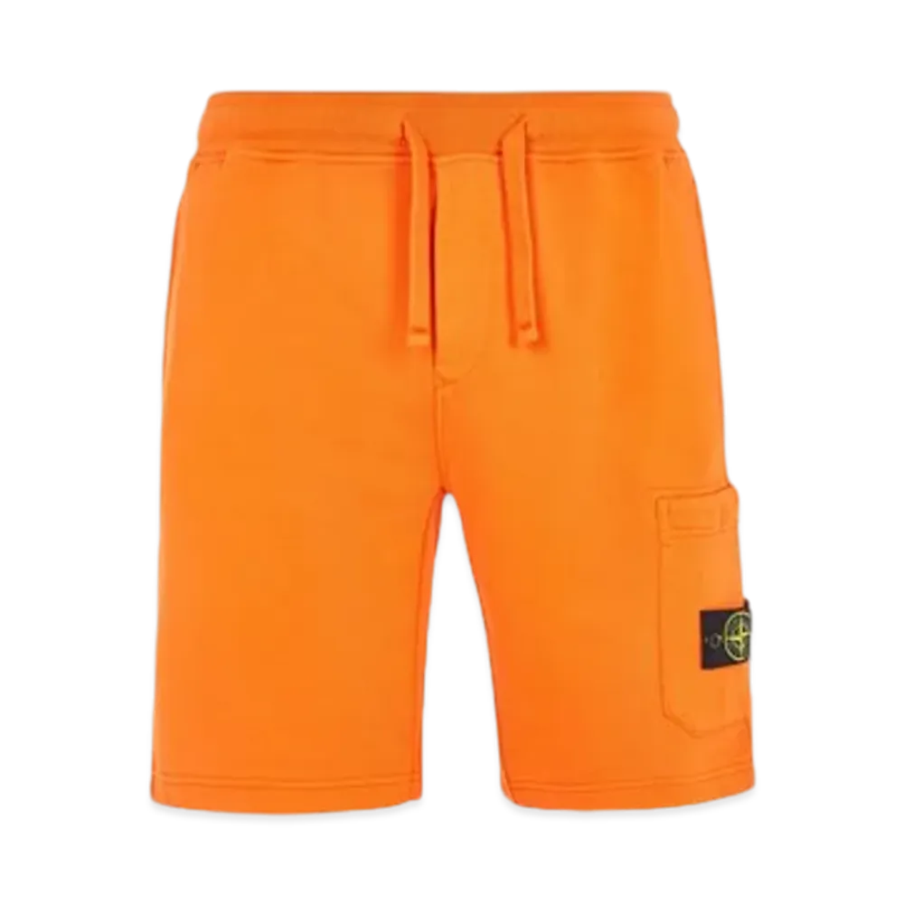 Stone Island 64651 Regular Fit Cargo Bermuda Shorts - 24SS "Orange"