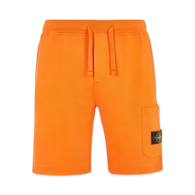 Stone Island 64651 Regular Fit Cargo Bermuda Shorts - 24SS "Orange"