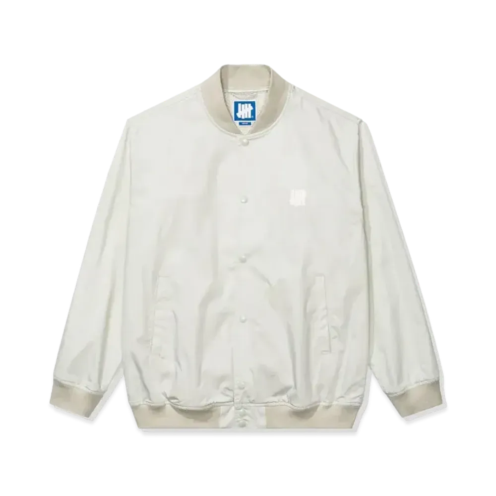 UNDEFEATED Shell Varsity Jacket "Light Green"