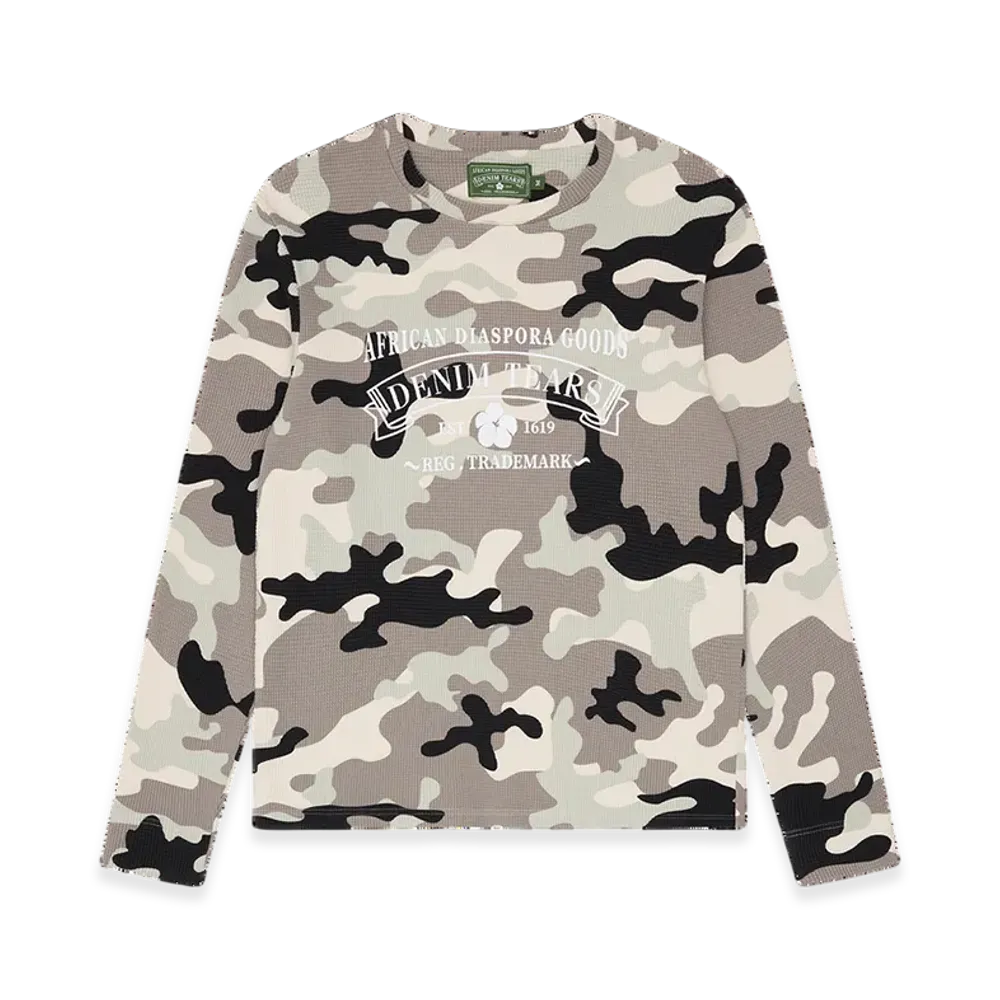 DENIM TEARS ADG Thermal "White Camo"