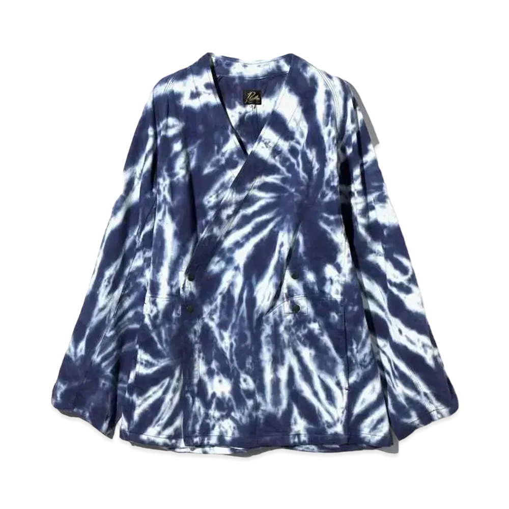 Needles Samue Jacket 8oz Denim Tie Dye "Blue"