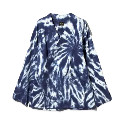 Needles Samue Jacket 8oz Denim Tie Dye "Blue"