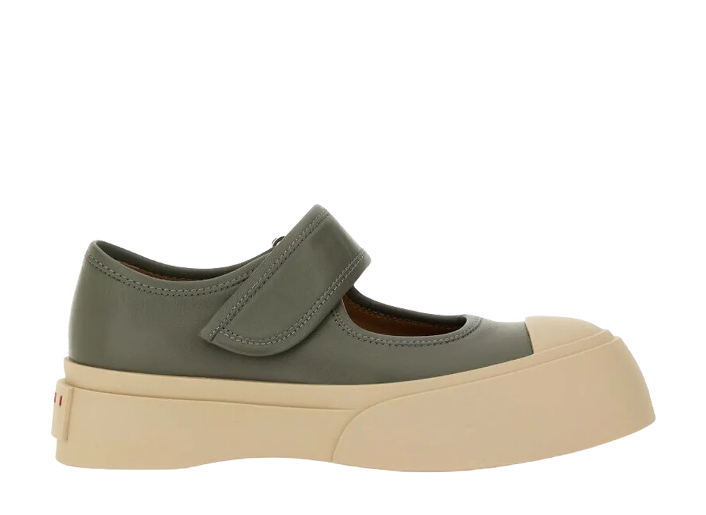 MARNI Women's Mary Jane Sneaker "Grey"