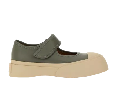 MARNI Women's Mary Jane Sneaker "Grey"