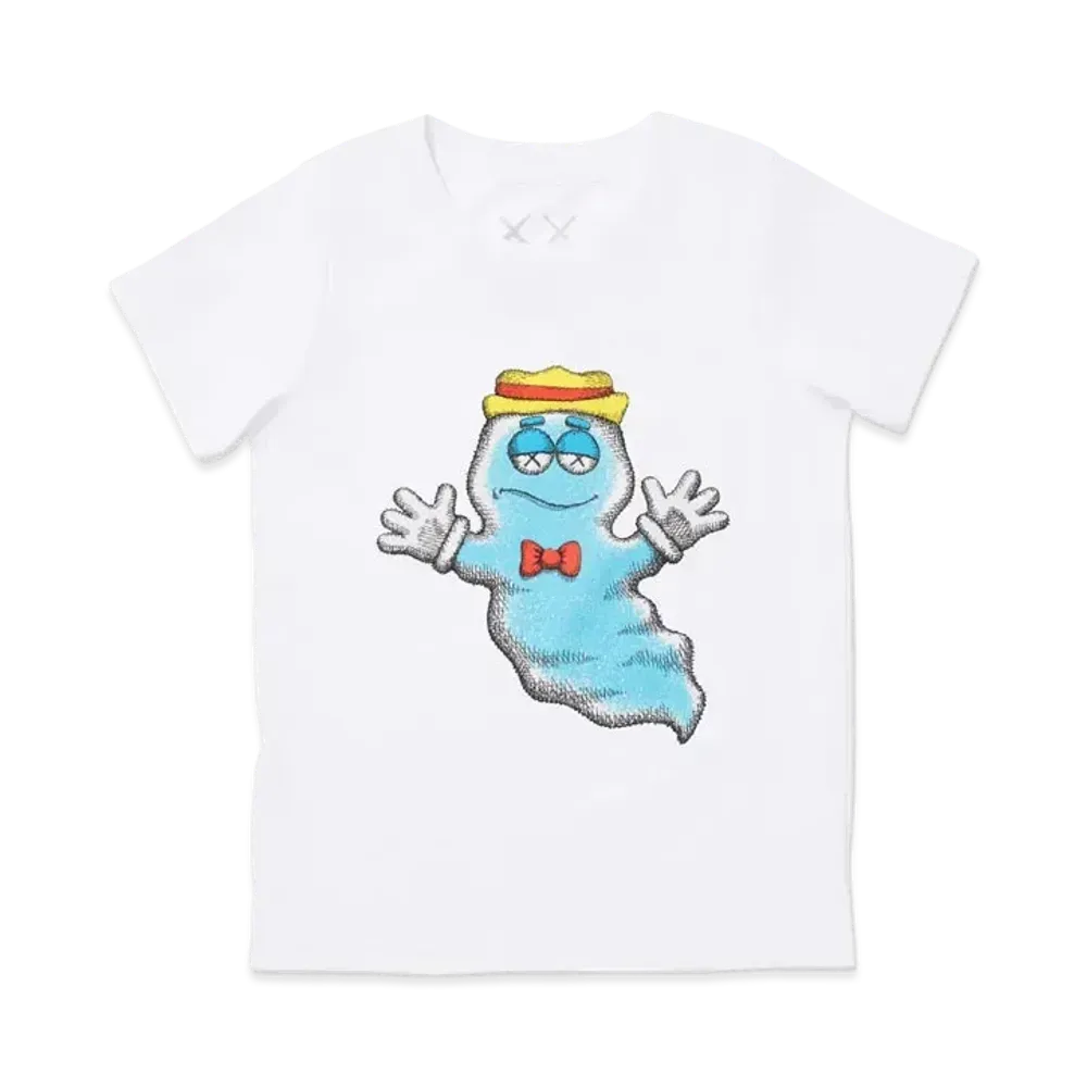 KAWS x Monsters Boo Berry Tee Youth "White"