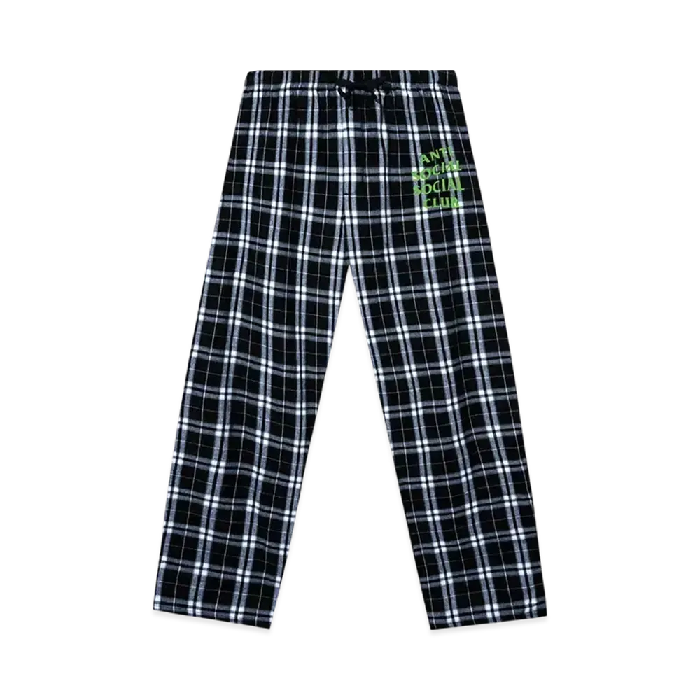 ANTI SOCIAL SOCIAL CLUB Baggy Pajama Pant "Black"