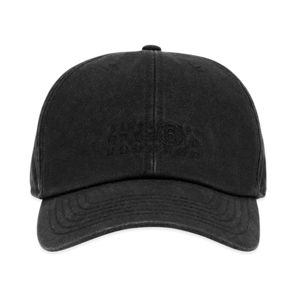 MM6 Maison Margiela Baseball Cap "Black"