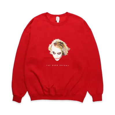 WACKO MARIA x The Dark Knight Trilogy Sweat Shirt "Red"