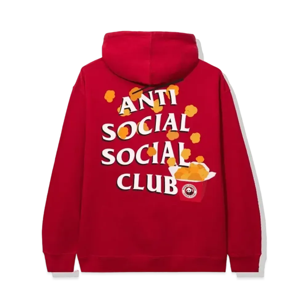 ANTI SOCIAL SOCIAL CLUB x Panda Express Hoodie "Red" (SS20)