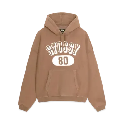 Stussy 80 Relaxed Hoodie "Brown"