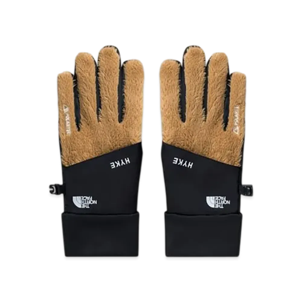The North Face x HYKE Fleece Trail Gloves (Unisex) "Utility Brown"