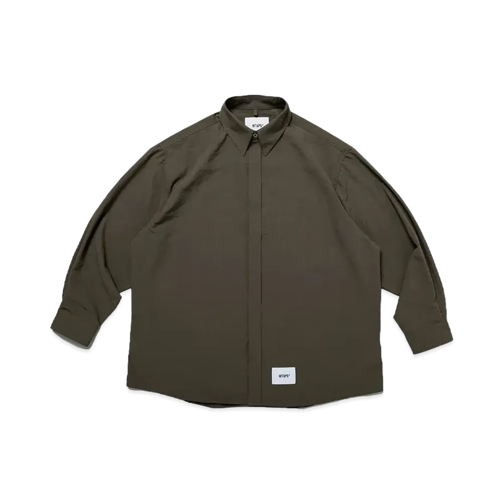 WTAPS Trench / LS / Poly. Broadcloth "Olive Drab"