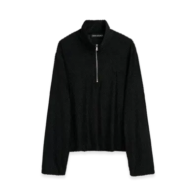 OUR LEGACY Sport Half Zip "Black"