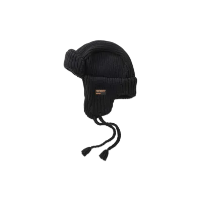 TIGHTBOOTH Bomber Beanie "Black"