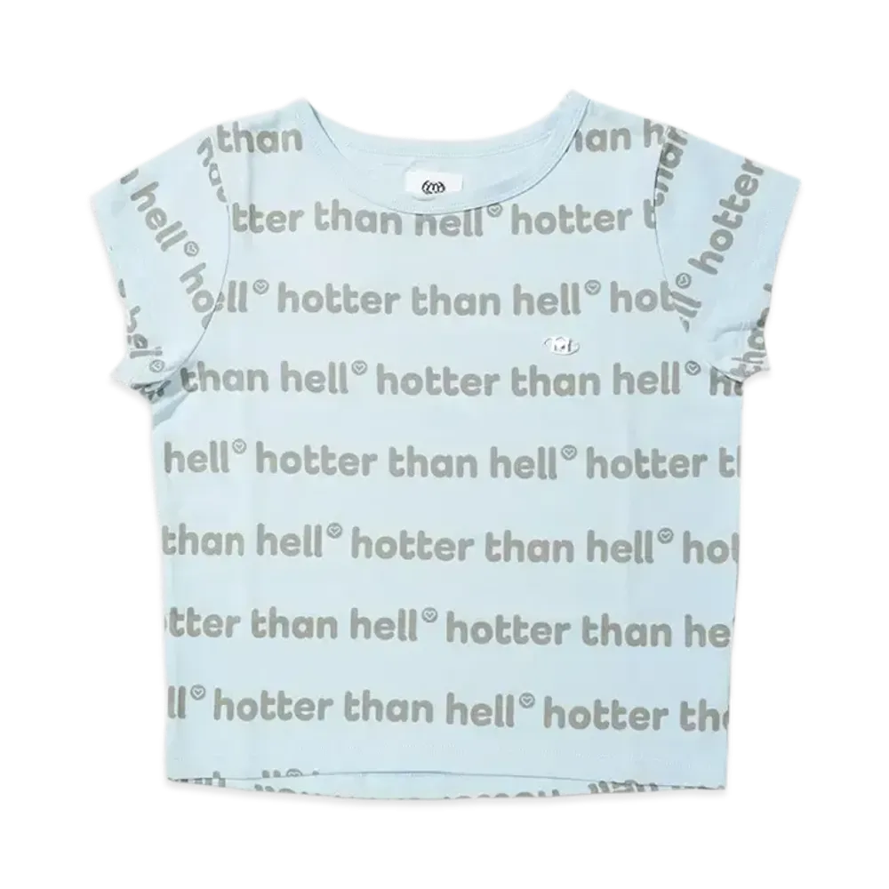 HTH All over cropped Tee "SAX"