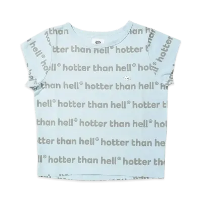 HTH All over cropped Tee "SAX"
