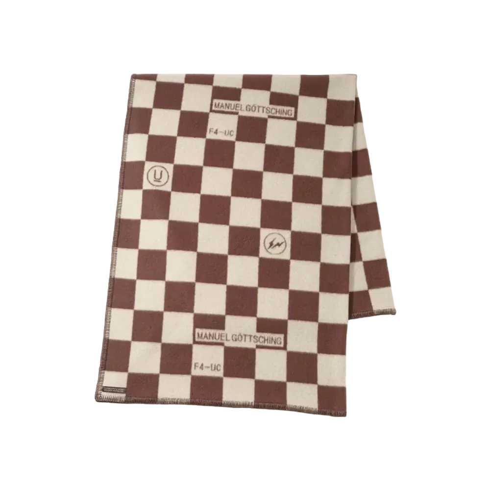 UNDERCOVER x FRAGMENT Fleece Blanket "Brown CK"