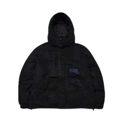 Supreme x JUNYA WATANABE COMME des GARCONS MAN Patchwork Puffy Jacket "Black"