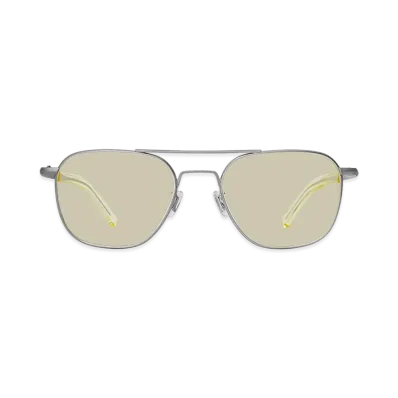 HYKE x E5 eyevan EH-2 "Sliver/Light Yellow"