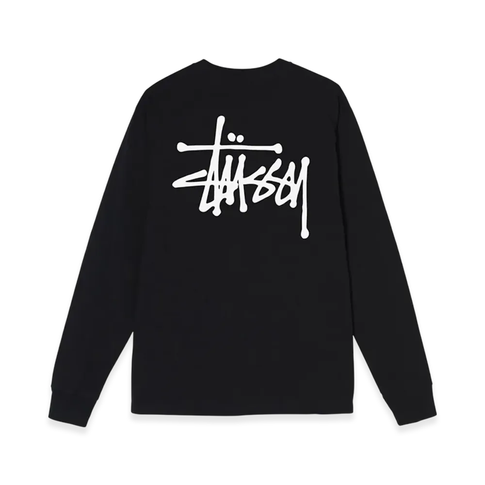 Stussy Basic Stussy LS Tee 2021 "Black"