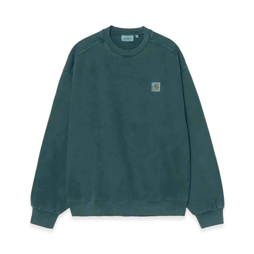 Carhartt WIP Vista Sweatshirt "Deep Lagoon(Garment Dyed)"