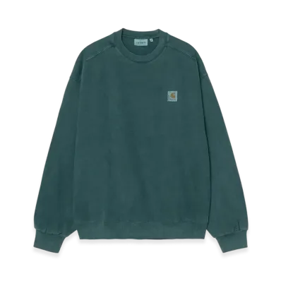 Carhartt WIP Vista Sweatshirt "Deep Lagoon(Garment Dyed)"