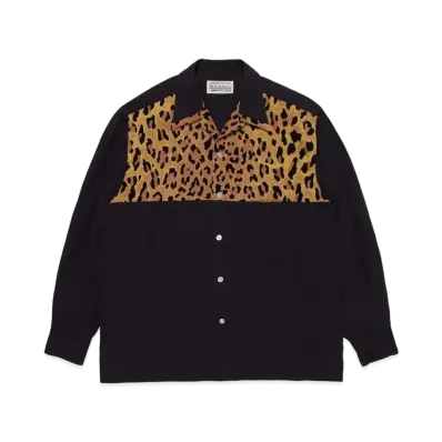 WACKO MARIA 50's Shirt "Black Yellow"