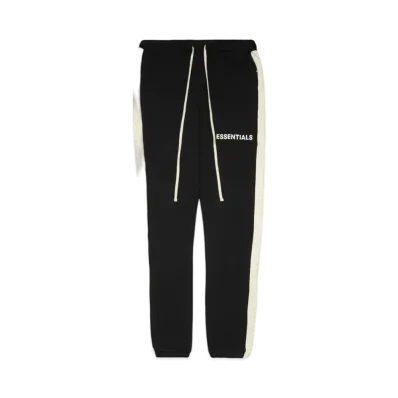 FEAR OF GOD Essentials Side Stripe Sweatpants "Black"