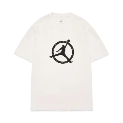 Air Jordan Off-WhiteTM️ Short Sleeve T-shrit "Gray"