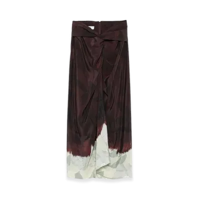 DRIES VAN NOTEN Women's Sidras Skirt "Brown"