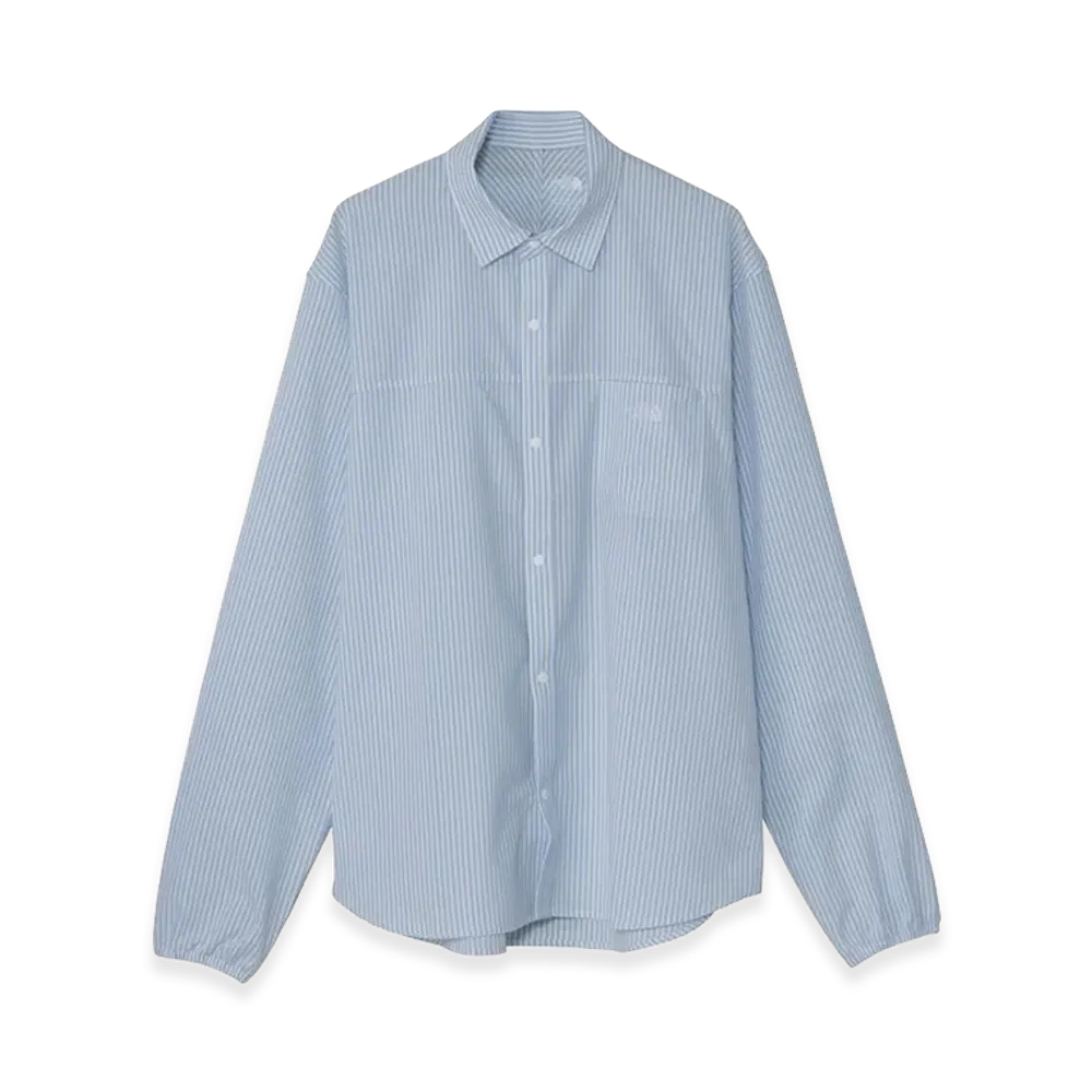The North Face General Athletic Recreation Long Sleeve Shirt Unisex "Blue Stripe"