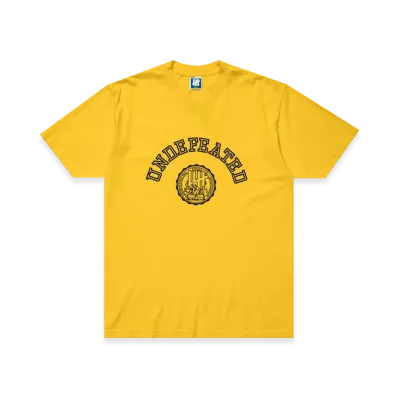 UNDEFEATED Crest S/S Tee "Yellow"