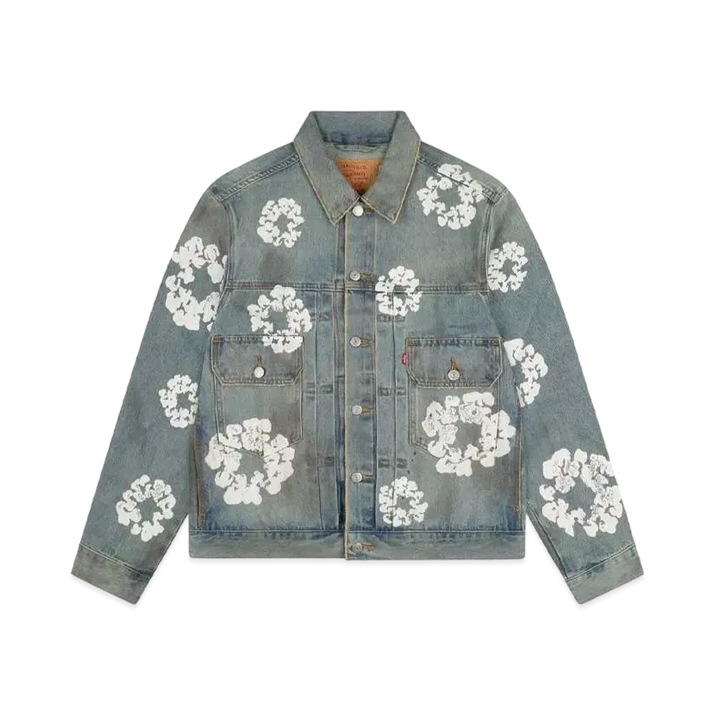 DENIM TEARS x Levi's Dirty Wash Wreath Type 2 "Light Wash"