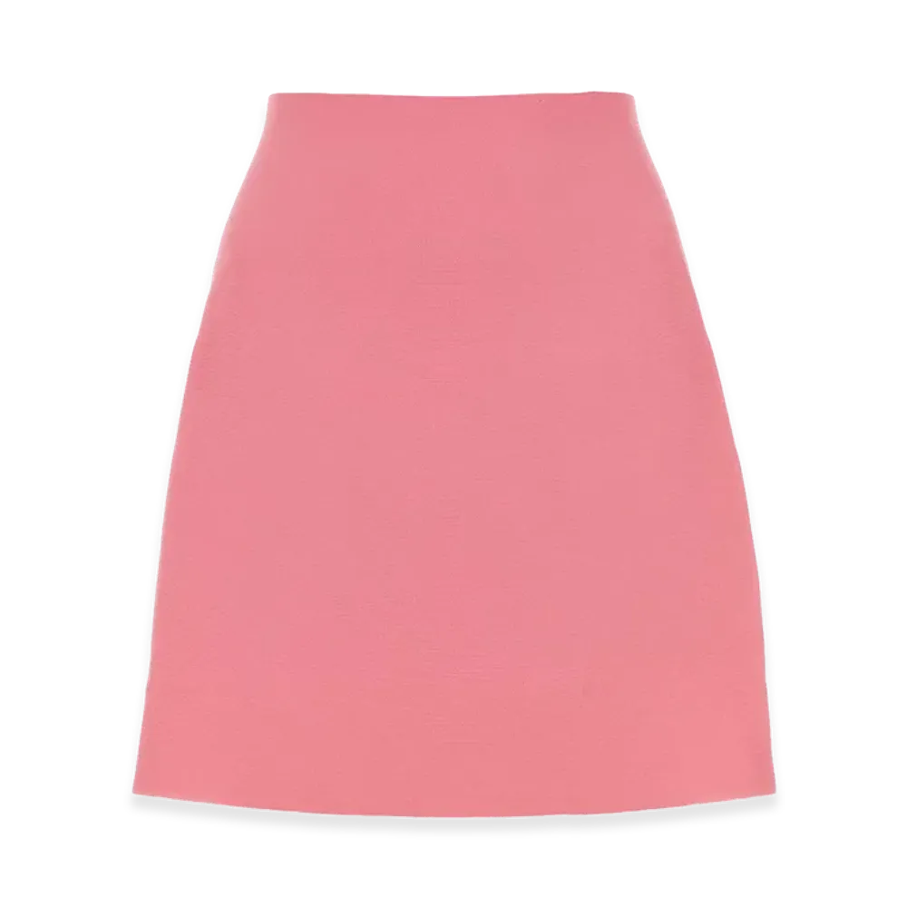 Jil Sander Women's Polyester Mini Skirt "Pink"