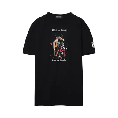 PRO WRESTLING NOAH 25th ANNIV \ reversal MARUFUJI vs KENTA TEE "BLACK"