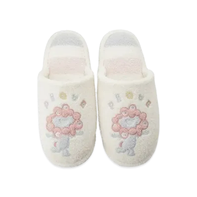 GELATO PIQUE x Expo 2025 Osaka Airy Moco MYAKU-MYAKU Room Shoes "Off White"