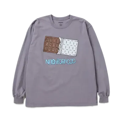 NEIGHBORHOOD NH . Tee LS-18 "Gray"