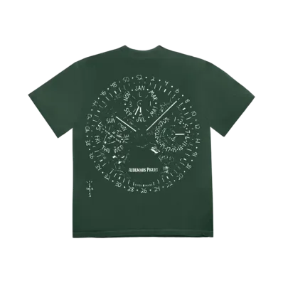 Travis Scott Cactus Jack x Audemars Piguet Watch Face Tee "Green"