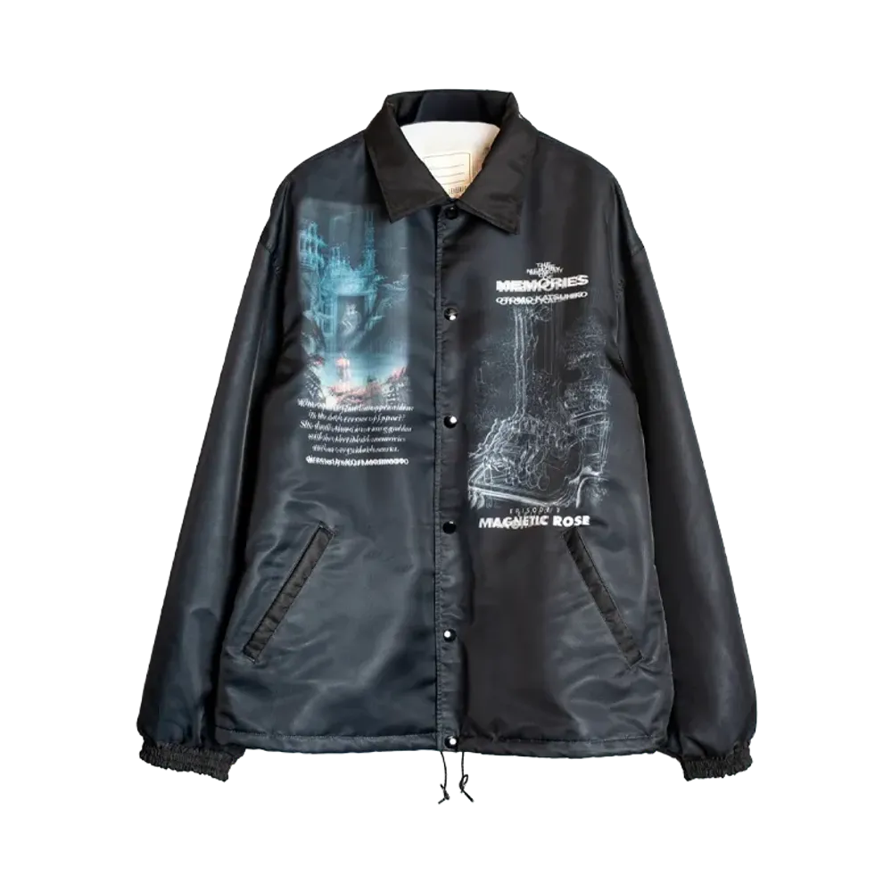 SEVESKIG \ MEMORIES Holom Coach Jacket "MAGNETIC ROSE"